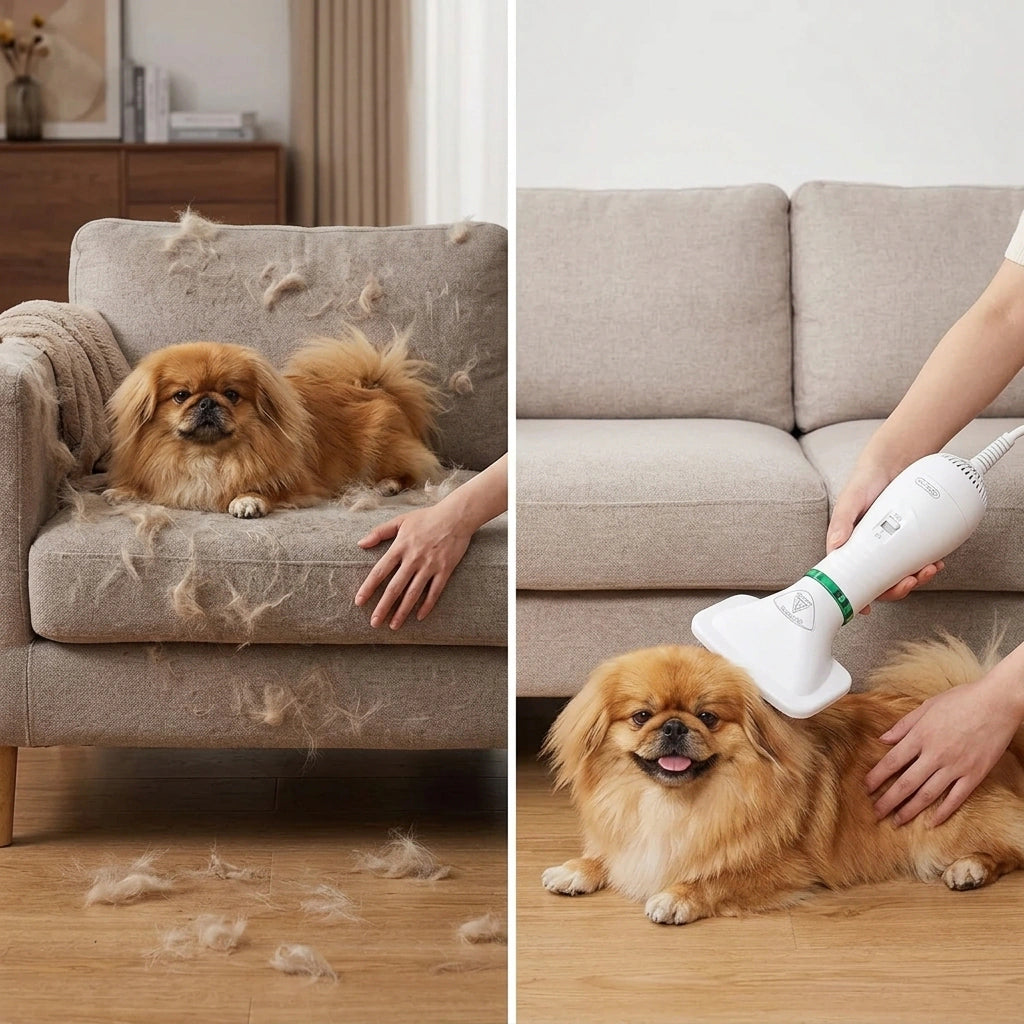 Seca y Cepilla a tu Mascota en un Solo Paso